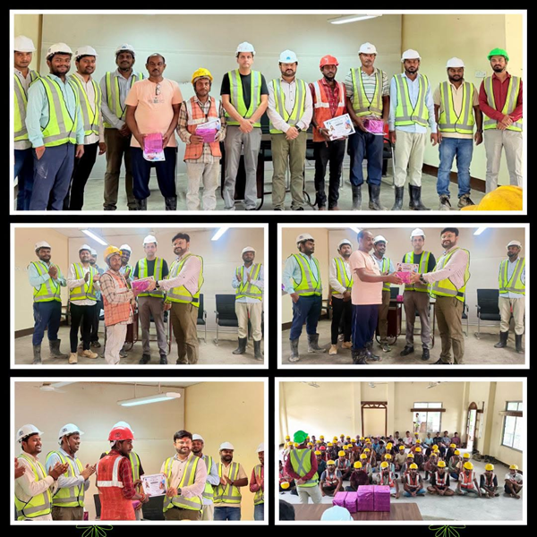 Celebration of NBCC new OIL Hospital project